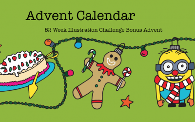 52 week illustration challenge BONUS: ADVENT 25