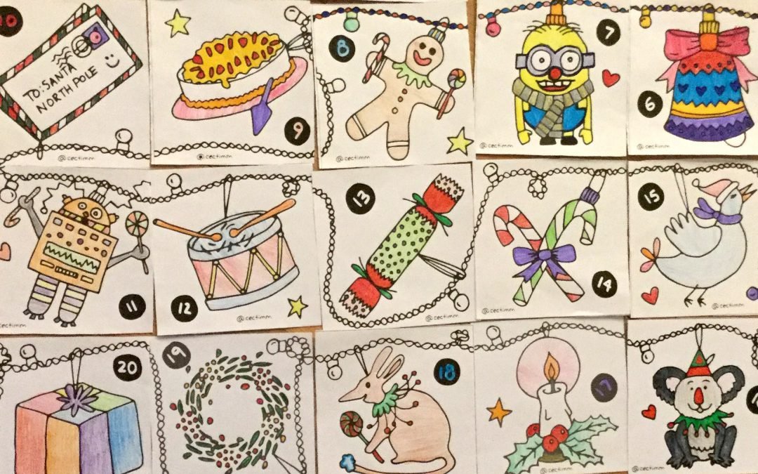 ADVENT Colouring in competition: the WINNER + honourable mentions