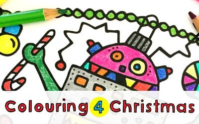 Colouring 4 Christmas is here :)