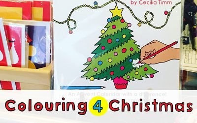 Colouring 4 Christmas in stock at Shorties in Newtown